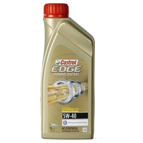 Моторное масло Castrol EDGE 5W-40 синтетическое Titanium FST (1л)
